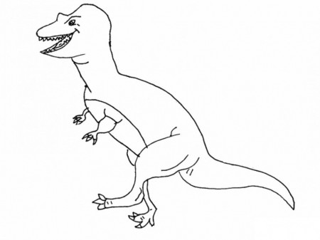 Preschool Dinosaur Coloring Pages For Kids Coloringz 190130 