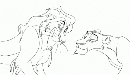 Lion King 2 Coloring Pages - Free Coloring Pages For KidsFree 