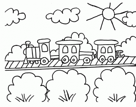 Train Coloring Pages - Free Printable Coloring Pages | Free 