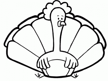 Christmas turkey Colouring Pages (page 3 Turkey Coloring Pages For 