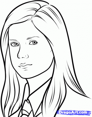 ginny potter Colouring Pages
