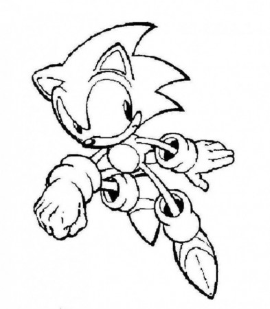 Awesome Sonic Coloring Pages | Printable Coloring Pages