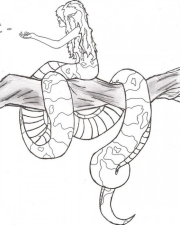 Vine Snake Coloring Pages | 99coloring.com