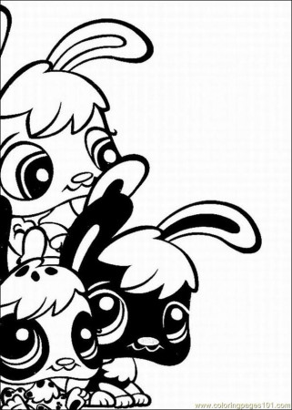 Coloring Pages Shop Coloring Book Page6 Lrg (Cartoons > Littlest 
