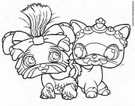 Littlest Pet Shop Free Coloring Pages