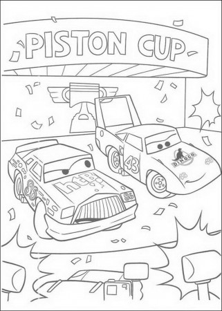 coloring page Cars (Pixar) Kids-n-Fun | Kleurplaten kids