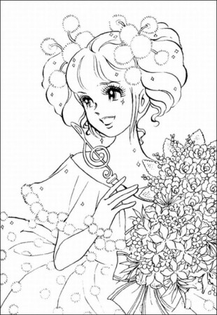 anime girl coloring pages to print | Coloring Pages