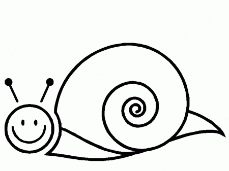 Snails coloring pages