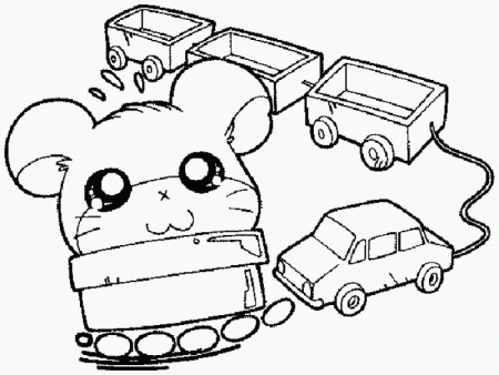 Hamtaro Coloring Pages 398 | Free Printable Coloring Pages
