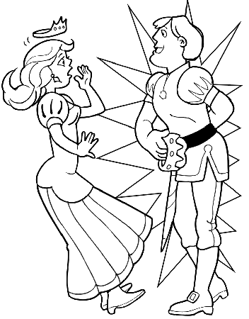 Princess Tiana In Disney Prince And The Frog Story Coloring Pages 