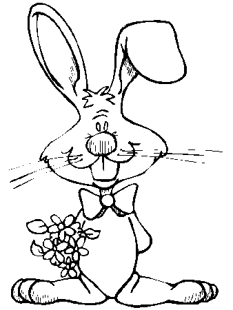Happy Bunny Coloring pages | Color Printing|Sonic coloring pages 