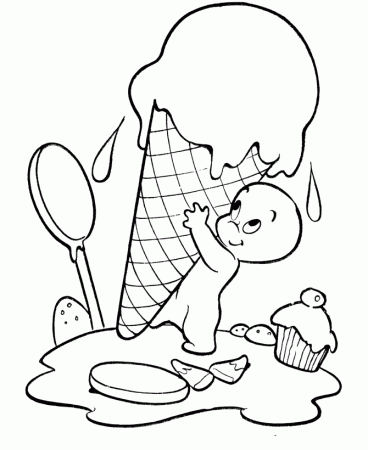 Ghost Coloring Pages | ColoringMates.