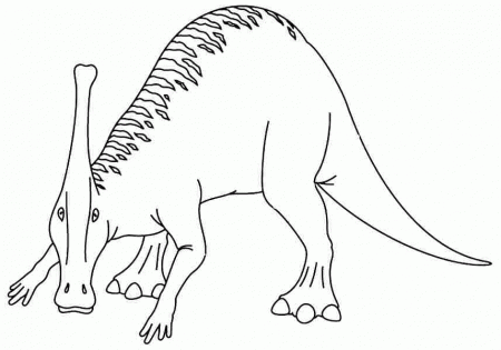 dinosaur printables coloring pages : Printable Coloring Sheet 
