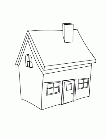 House Coloring Pages To Print 8 | Free Printable Coloring Pages