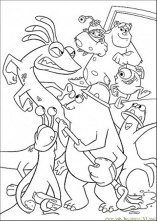 Coloring Pages Monster Family Coloring Page (Cartoons > Monsters 
