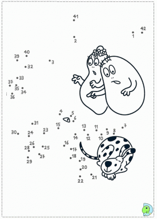 Barbapapa coloring page on Dinokids.org