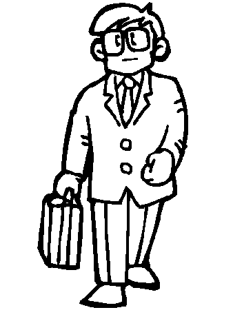 Office2 People Coloring Pages & Coloring Book | HelloColoring.com 