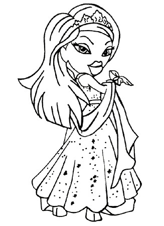 Coloring Pages Of Princess 146 | Free Printable Coloring Pages