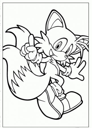 Tails Tails Prower Colouring Pages 187944 Tails The Fox Coloring Pages