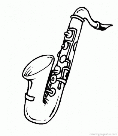 Coloring Pages Of Instruments 122 | Free Printable Coloring Pages