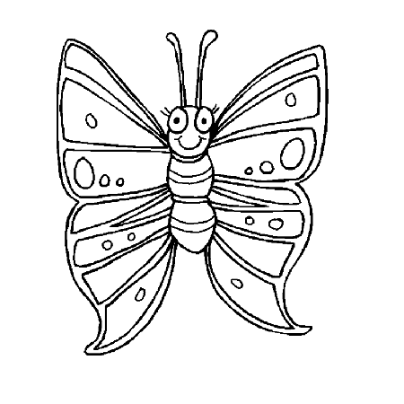 butterfly coloring pages | Fantasy Coloring Pages