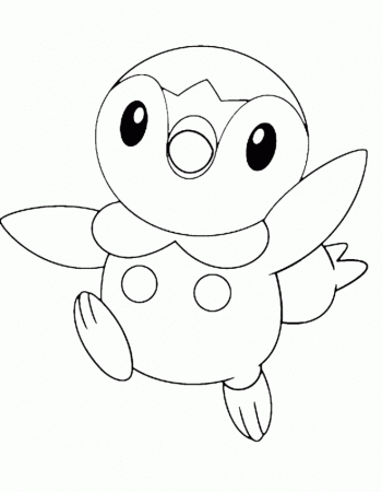 piplup Colouring Pages (page 2)