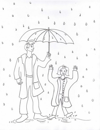 Have Fun Rainy Day Coloring Pages : New Coloring Pages