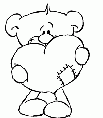 kid valentine day coloring pages