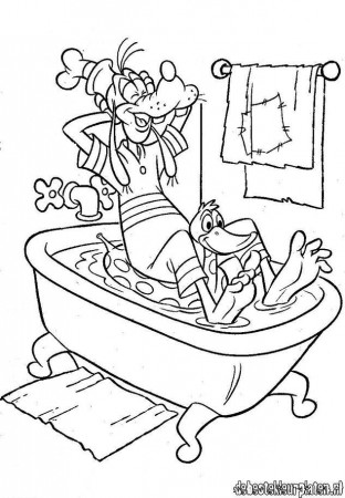 Goofy2 - Printable coloring pages