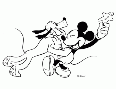 Mickey Mouse and friends coloring pages collection