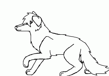 First ever dog lineart! by Silvermoon0371 on deviantART