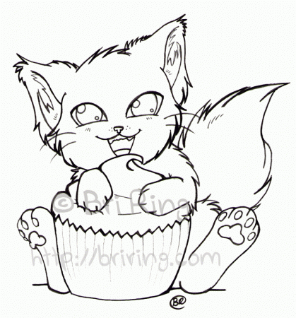 Coloring Pages Of Kittens | Best Coloring Pages