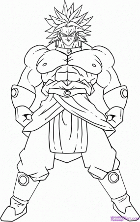 Coloring Page Of Dragon ball z | Coloring Pages