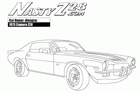 Camaro Coloring Pages 221 | Free Printable Coloring Pages