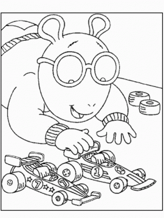 Arthur Coloring Pages For Kids - Category