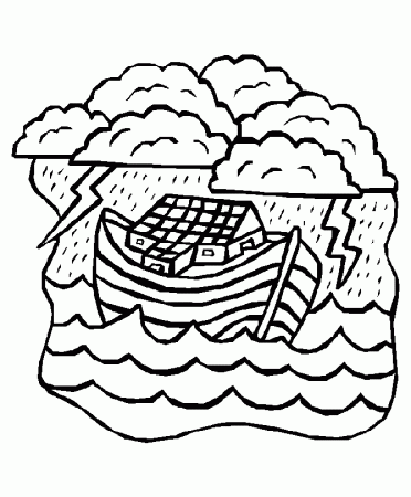 Noahs Ark Coloring Pages