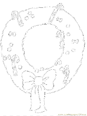 Wreaths Coloring Pages - Free Printable Coloring Pages | Free 