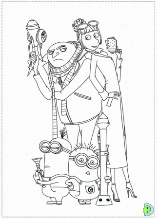 Minion | coloring pages