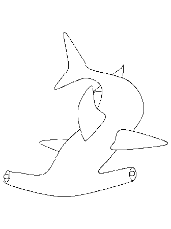 Printable Sharks Shark4 Animals Coloring Pages - Coloringpagebook.com