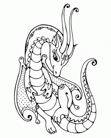 Dragon S - Coloring Pages for Kids and for Adults