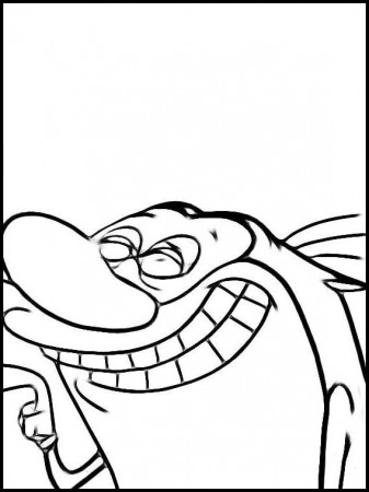 Free Printable Coloring Book Ren and Stimpy 11