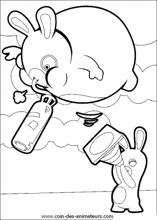 Drawing Raving Rabbids #114727 (Video Games) – Printable coloring pages