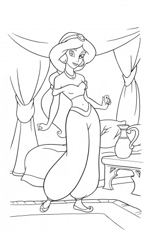 Free Printable Jasmine Coloring Pages For Kids - Best Coloring Pages For  Kids