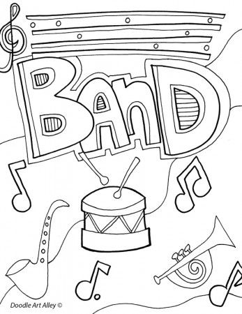 Subject Cover Pages Coloring Pages - Classroom Doodles