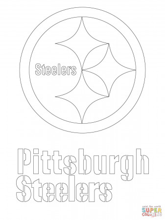 Pittsburgh Steelers Logo coloring page | Free Printable Coloring Pages