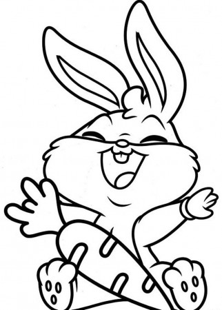 Bugs Bunny Coloring : Baby Looney Tunes Coloring Pages Bugs Bunny ...