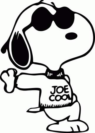 Snoopy Coloring Pages - HiColoringPages