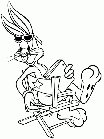Bugs Bunny | Bugs Bunny, Coloring Pages and Looney Tunes