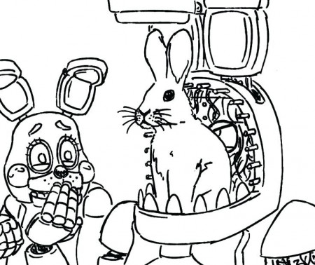 Fnaf Coloring Pages Printable at GetDrawings.com | Free for ...
