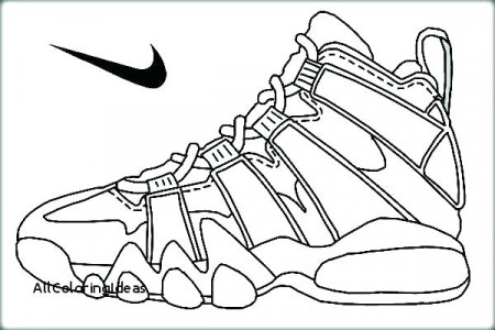 Nike Basketball Coloring Pages
